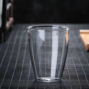 Transparent High Borosilicate Glass Fair Cup Thickened Japanese-style Household Tea Set Heat-resistant Tea Sea Small Cups