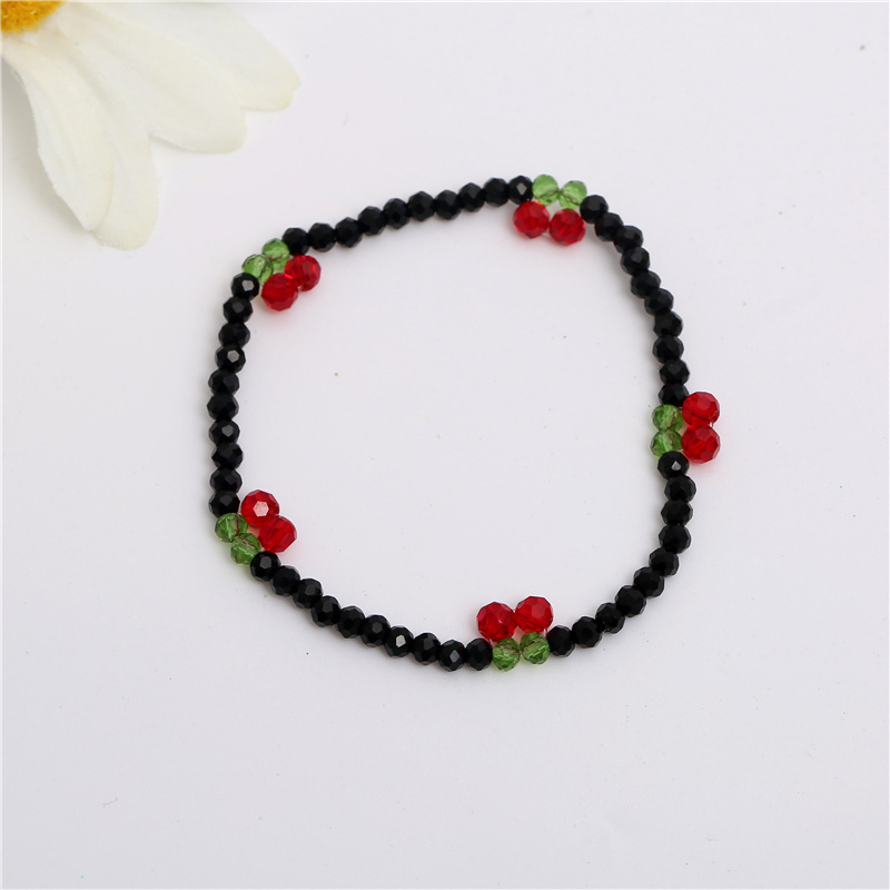 F002 黑色樱桃手链 2022.08.21.