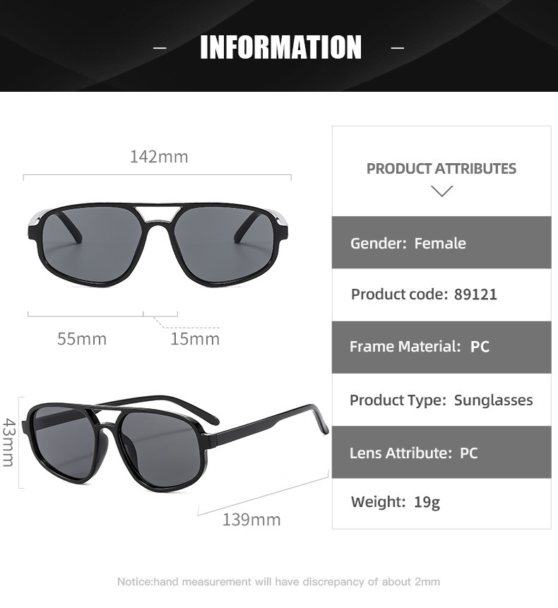 Streetwear Geometric Ac Toad Glasses Full Frame Glasses display picture 6