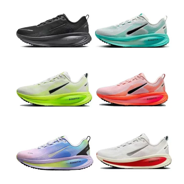 Pure Original Moon Landing Vomero18 Pegasus Running Shoes, Mesh Breathable Shock-Absorbing Low-Top Running Shoes, Men's and Women's Casual Sports Shoes