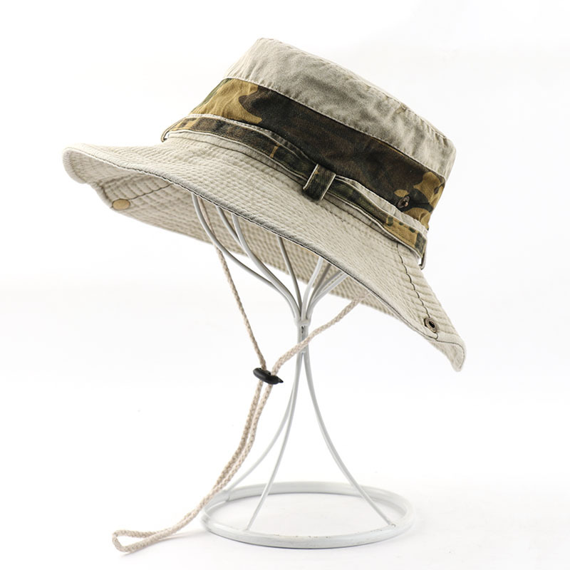 Cappello da pescatore camuffamento giapponese cotone uomo donna_voghion.com