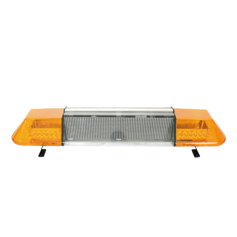 High-power LED long-row warning light, strobe light, yellow light flashing light 1.2m dual display scrolling screen 1013H