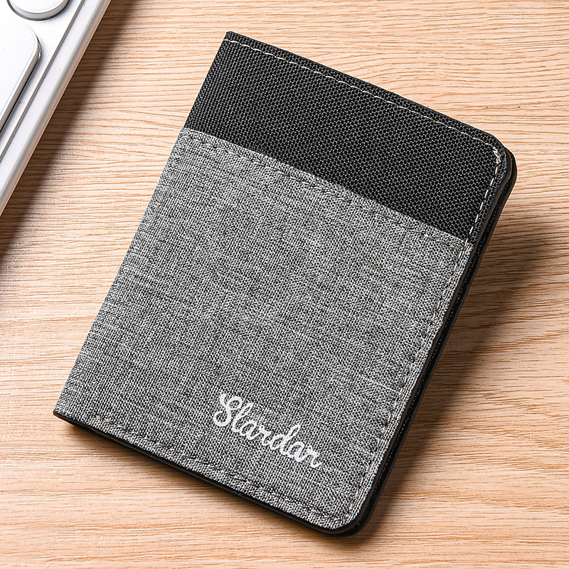 Men's ultra-thin anti-degaussing wallet card case integrated driver's license two-in-one male college student 2025 new style Men's ultra-thin anti-degaussing wallet card case integrated driver's license two-in-one male college student 2025 new style