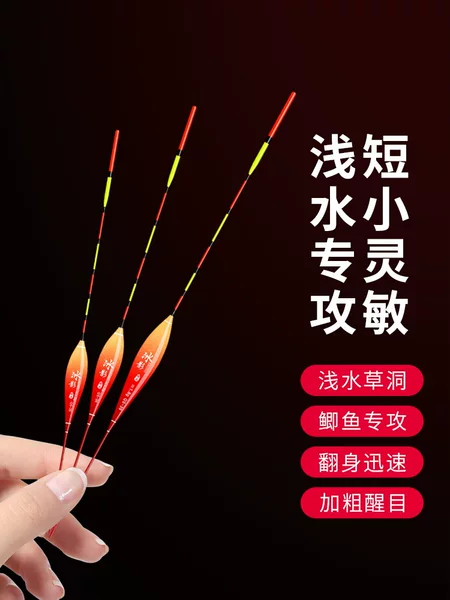 Ice Shadow Nano Float, Light-Bite Crucian Carp Float, Winter Fishing Float, Shallow Water Float, Ice Fishing Float, Grass Hole Float, Fishing Buoy, Fishing Gear
