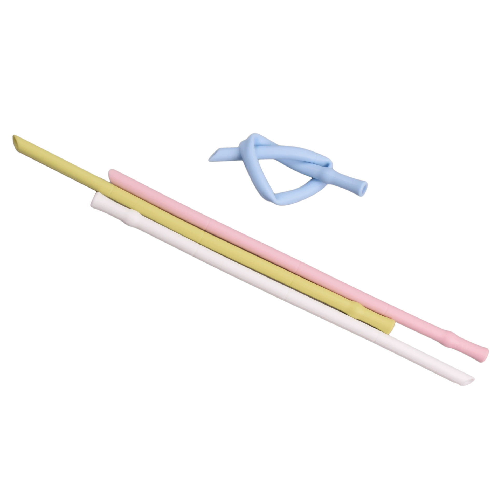 Силиконовая Солома для рта из тыквы Amazon Горячая Продажа силиконовой наклонной прямой соломы Экологичная силиконовая прямая солома Складная солома