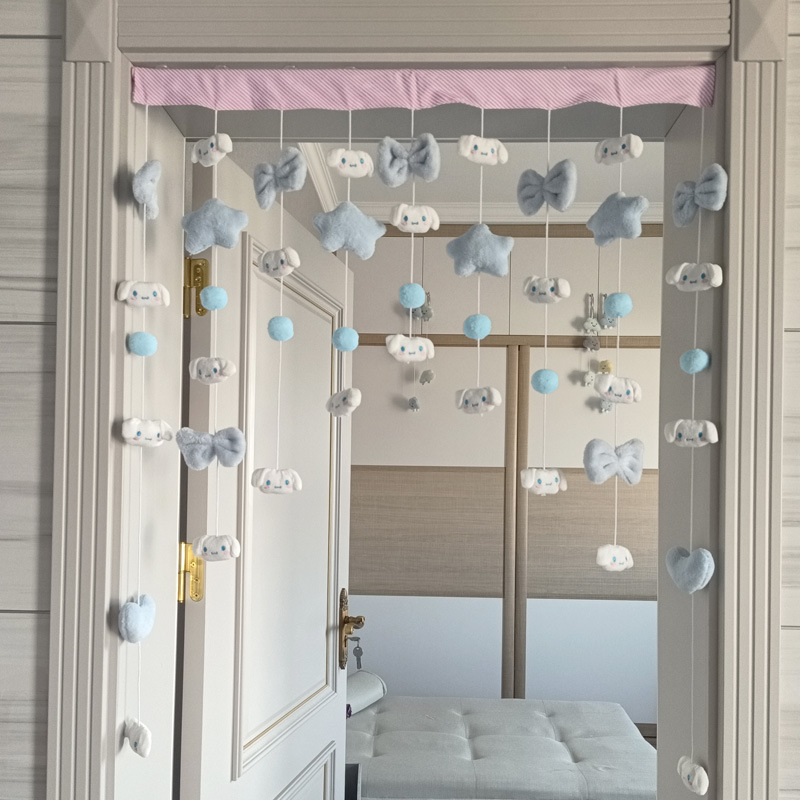 Cartoon Blue God Family Door Curtain Partition Curtain Punch-free Decorative Curtain Decorative Curtain Princess Household Curtain Accessories Cartoon Blue God Family Door Curtain Partition Curtain Punch-free Decorative Curtain Decorative Curtain Princess Household Curtain Accessories