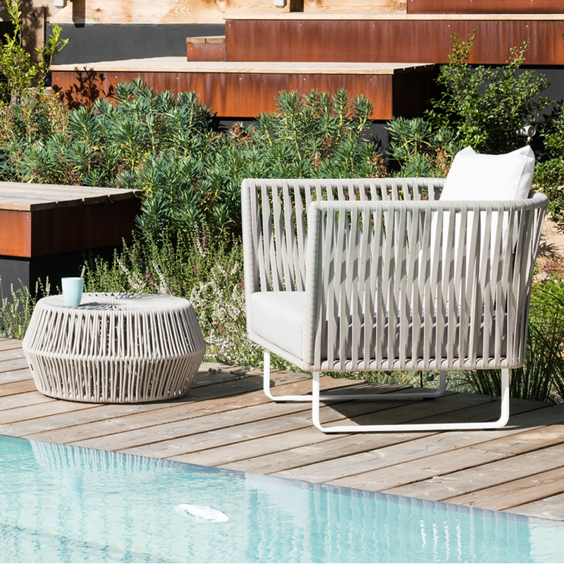 Conjunto de sofás de ratán para ocio al aire libre, sofá de ratán para patio y terraza, muebles de ratán individuales, dobles y para tres personas. image 4