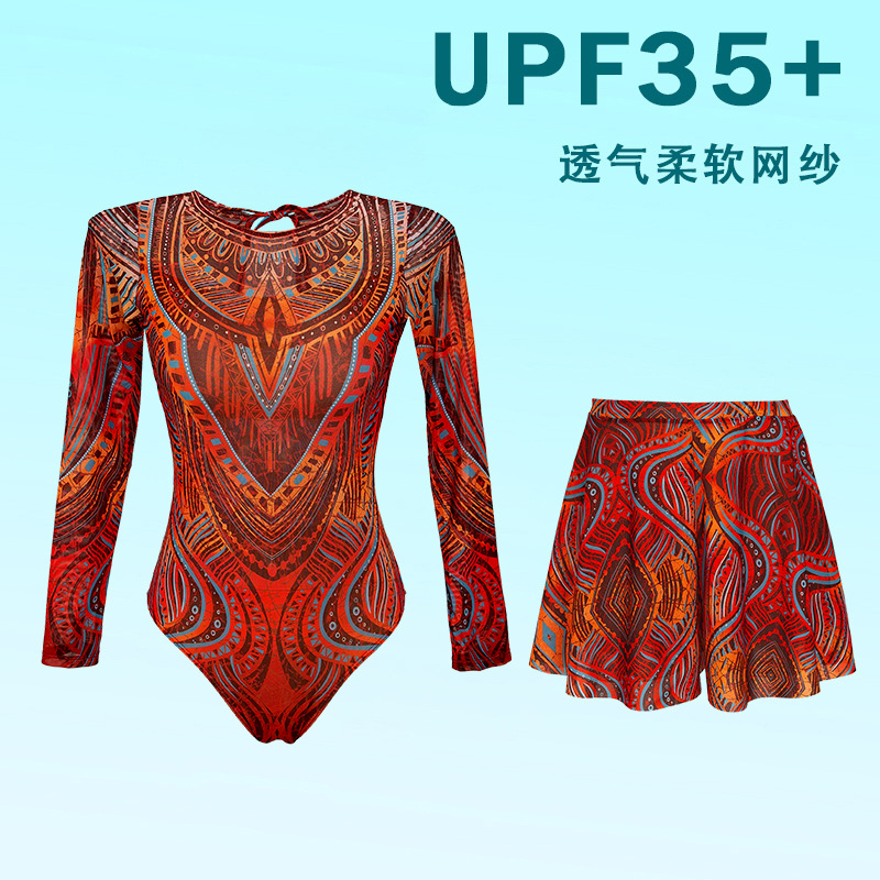 trajes de baño rusos para mujeres 2025, trajes de baño unidos europeos y estadounidenses bikini, chaqueta de protección solar image 3