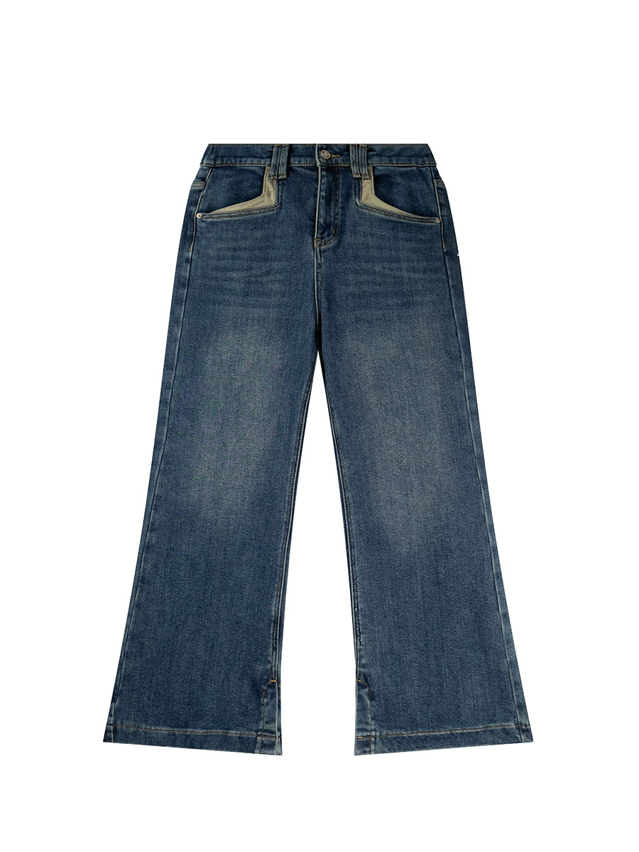 Winter warm jeans for leisure, plus size
