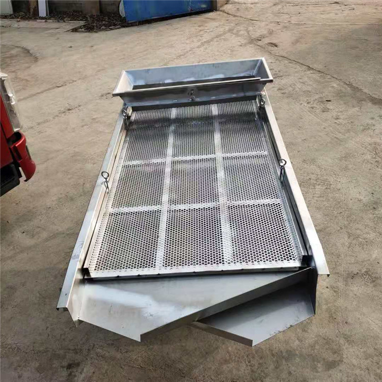 小麦高粱挑选机 不锈钢筛分机自动排料 直线振动筛