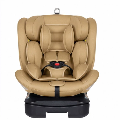 Cross-Border Car Safety Seat for Car child safety seat - khaki-isofixlatch360-degree-rotationlying-adjustmentfull-package170-degree-lying-angle90-hoveradjustable-headrest