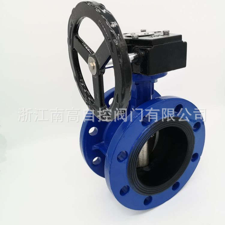 南高阀门D341J法兰式衬胶蝶阀 手动 铸钢材质 DN80 常压