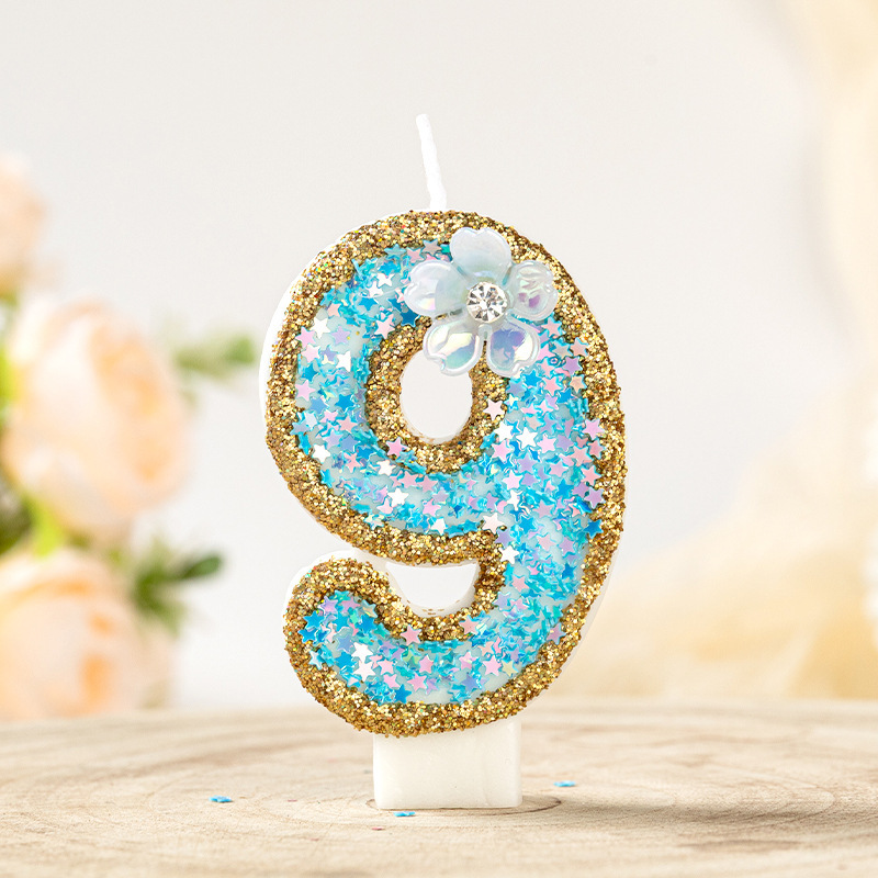 クロスボーダー誕生日デジタルキャンドル 0-9 ベーキングケーキインサート子供の赤ちゃん 1 歳の装飾クリエイティブパーティー装飾|undefined