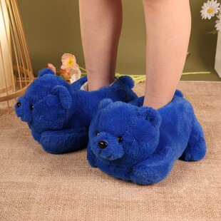 F 18363 Teddy Bear Slippers ̩��������Ь
