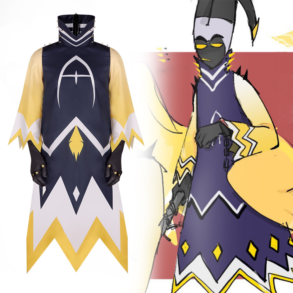 美劇地獄客棧cos服天使亞當cosplay角色扮演萬聖節搞怪服裝亞馬遜