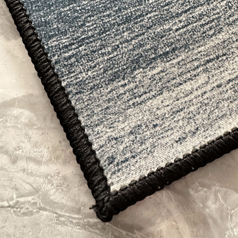 Sala de estar dormitorio simple europeo retro gradiente geométrico decoración alfombra grande alfombra de cristal terciopelo absorbente antideslizante alfombra