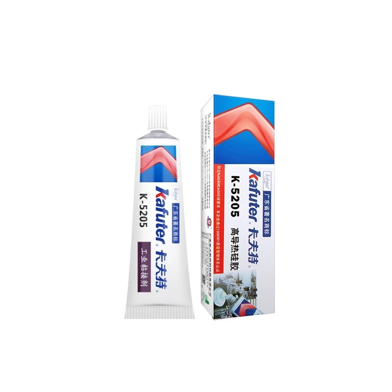卡夫特导热硅胶K-5205批发高导热胶可固化绝缘防水系数2.0 80g