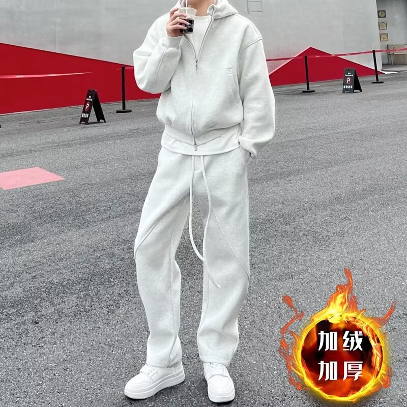 Set of gray plus velvet