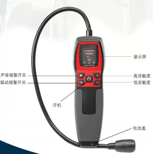 Детектор утечки газа детектор утечки газа в США Rich 8800V