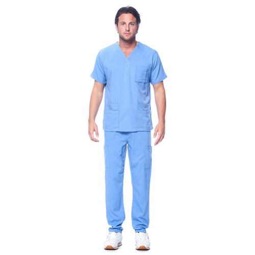 Dental Hospital Scrub Uniform, Men's and Women's Short-Sleeved Scrub Suit, Separated Doctor's Workwear, Surgical Gown Wholesale