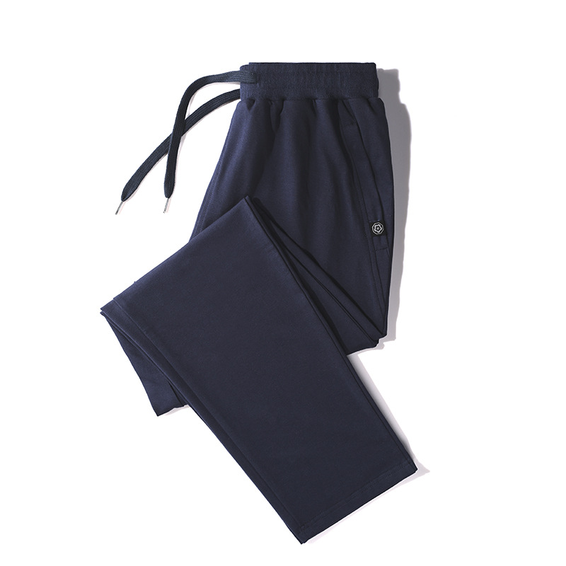 진한 파란색 매화 로고 스트레이트