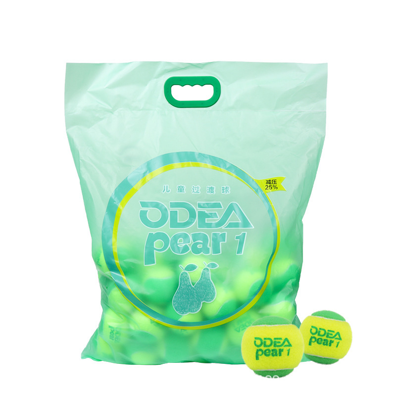오데아 오딜 테니스 어린이 스트레스 해소 부드러운 훈련 초보자 연습 볼 그린 볼 PEAR1