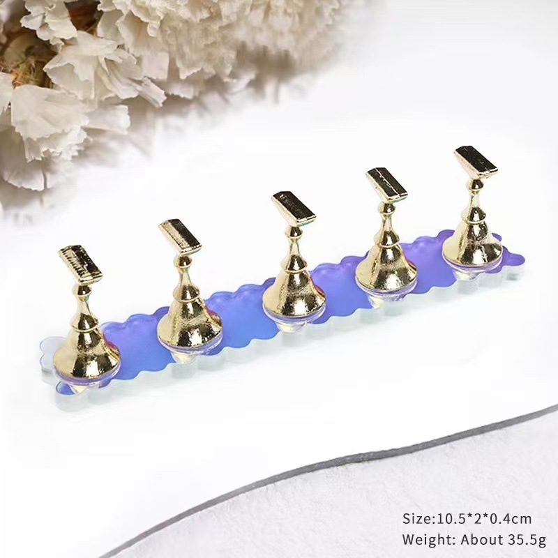 Manicure acrílico base base base de manicure aurora fantasía color gradiente onda larga manicure exhibición marco de manicure piezas de ajedrez manicure