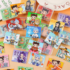ネザーミニパズル 5ピース クリエイティブ漫画イルカパズル 子供用知育玩具 幼稚園ギフト