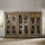 客厅双门雕花美式餐边柜