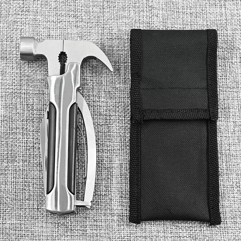 户外工具多功能羊角锤救生安全锤工具破窗锤小锤子铁锤榔头钉锤