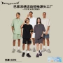 美式夏季宽松短袖t恤