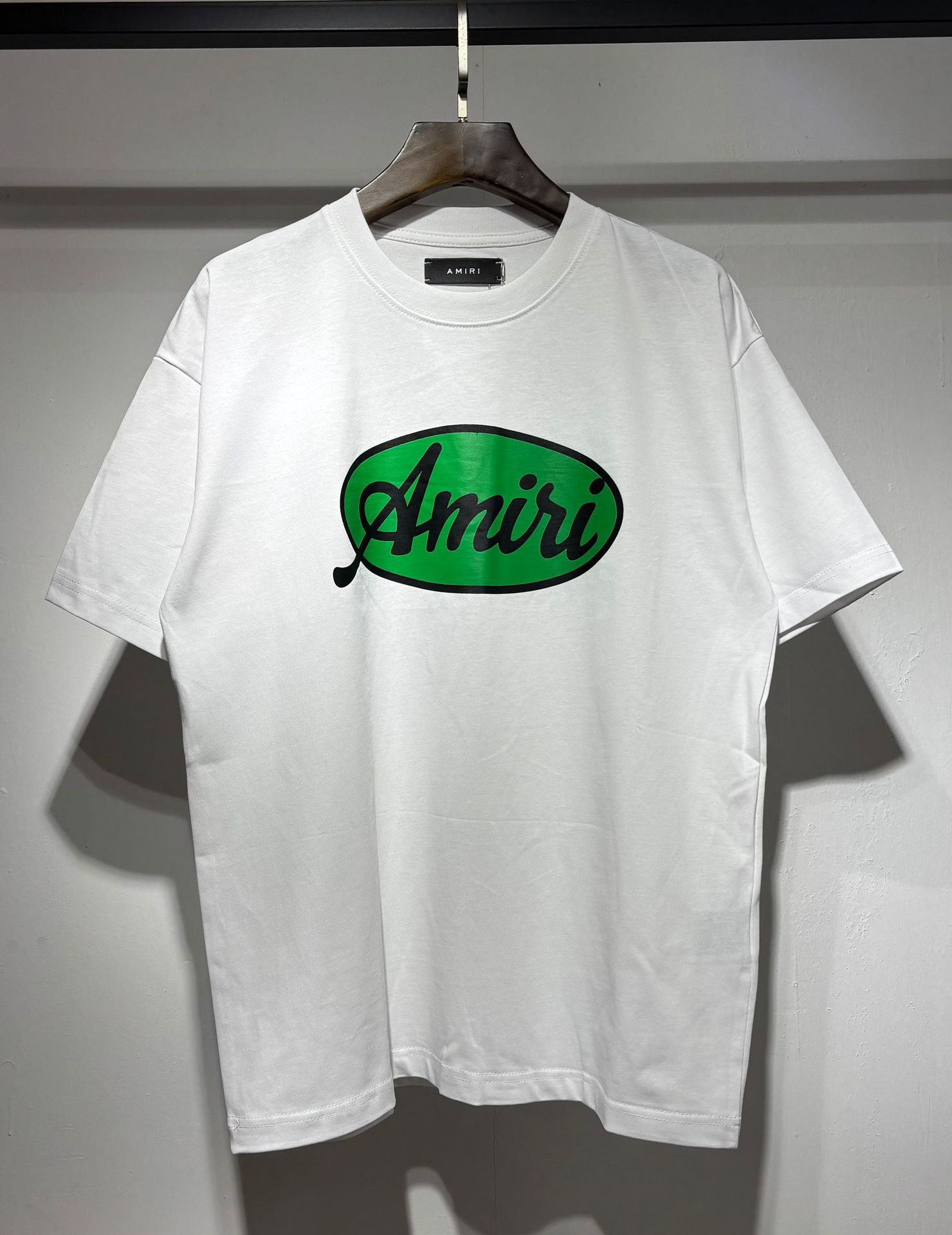Verano nueva camiseta de manga corta impresa de letras suelta marca de moda hombre camiseta casual de media manga mujer