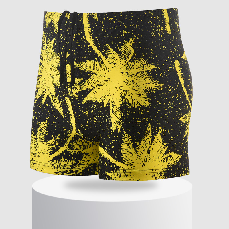 2025 nuevos bañadores, estampados de moda para hombres, anti-vergüenza, secado rápido, bóxer transpirable, bañadores de playa al por mayor