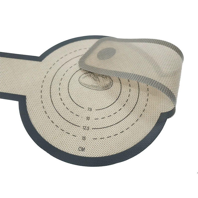 Силиконовый коврик для выпечки, устойчивый к высоким температурам, пищевой коврик для выпечки, коврик для духовки, образец