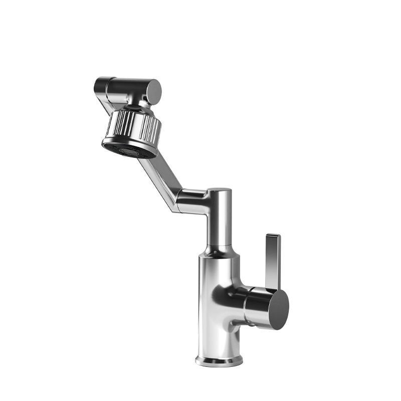 Grifos digitales inteligentes grises de pistola multifuncional para gabinete de baño doméstico lavabo de baño caliente y frío grifos anti-splash