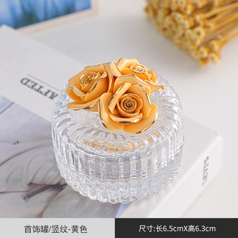 Tres rosas (naranja) rayas verticales_1