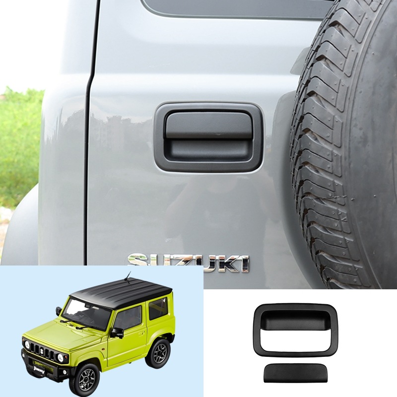 Suitable for 3-Door and 5-Door Jimny Jimny Jb64 Jb74 Black Warrior Modified Handle Cover Headlight Cover Taillight Cover