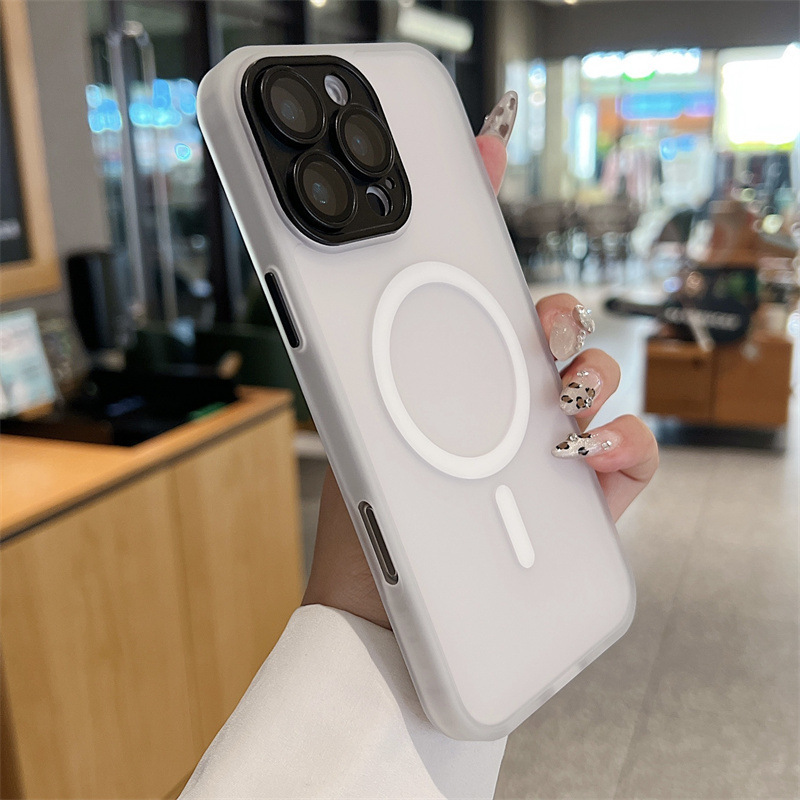 雅盾适用苹果17手机壳磁吸肤感磨砂iphone1615promax13磁吸升级|undefined