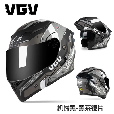 Motosiklet dəbilqələri – Helmet - m-mechanical-black-black-tea-lens-no-gift-included