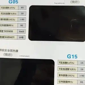 Automotive Film — Whole Roll 30m High Insulation - 152m30m-g05-side-rear-gear