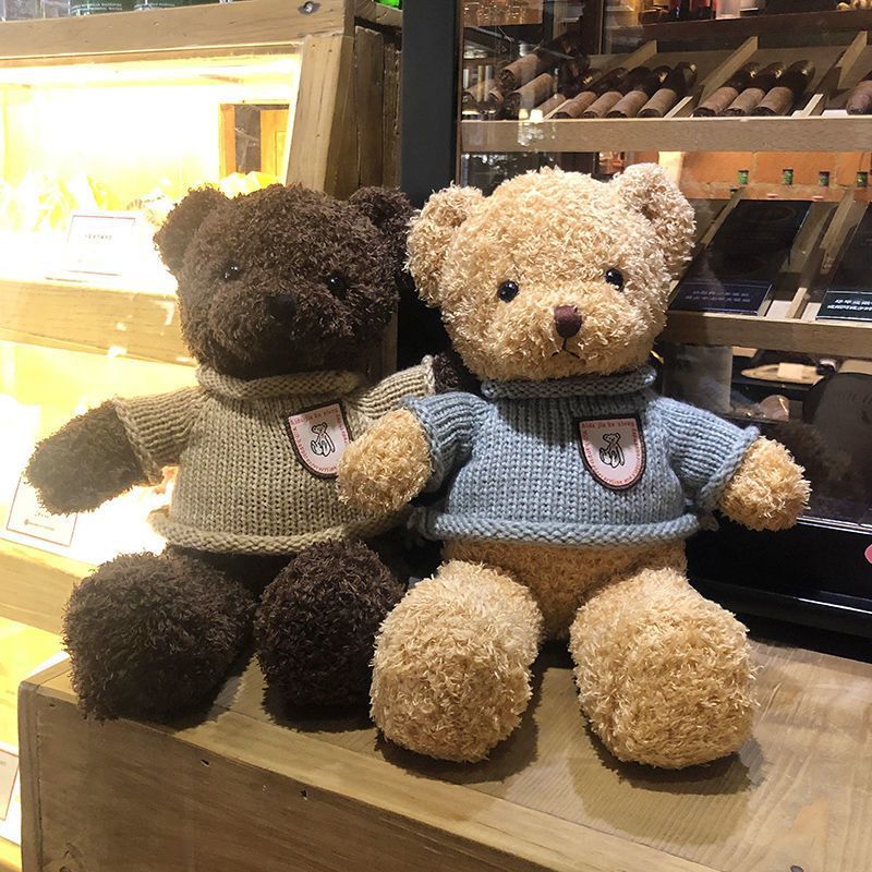 Teddy panda muñeca de peluche muñeca de tela muñeca abrazo oso almohada linda niña regalo de cumpleaños