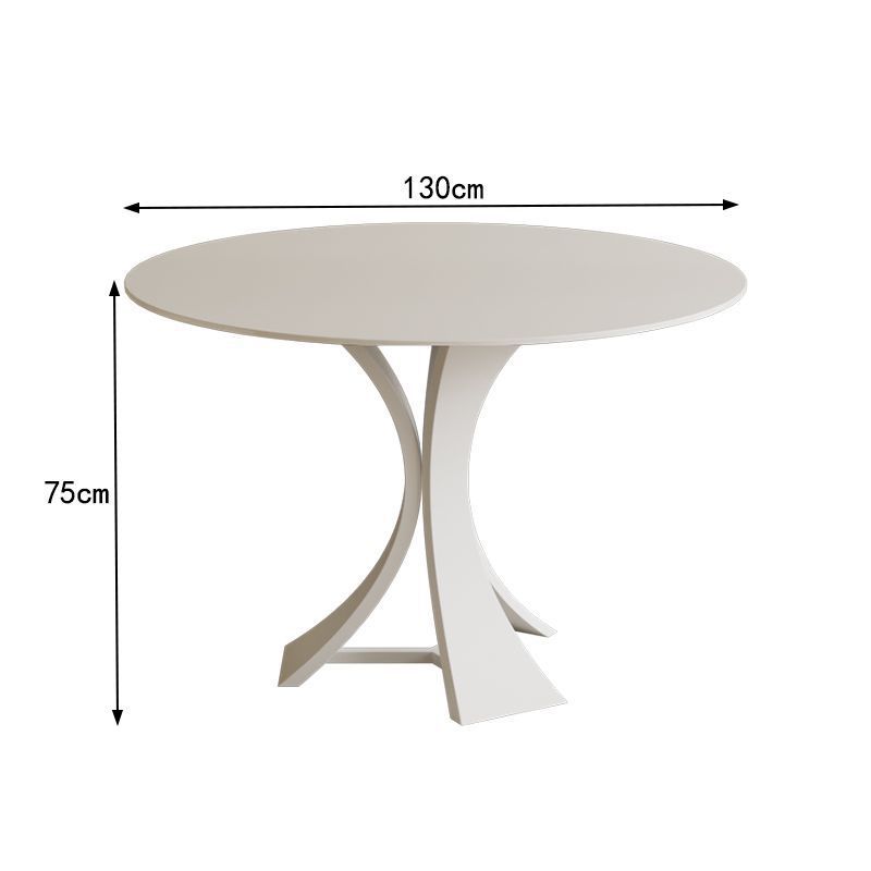 직경 130CM 순백색 암석판(5년 보증)