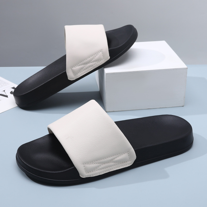 Men's Slippers Wear High-grade Non-slip Deodorant Summer Thick Bottom Slides Indoor Lightweight Non-abrasive Sandals for Women Men's Slippers Wear High-grade Non-slip Deodorant Summer Thick Bottom Slides Indoor Lightweight Non-abrasive Sandals for Women