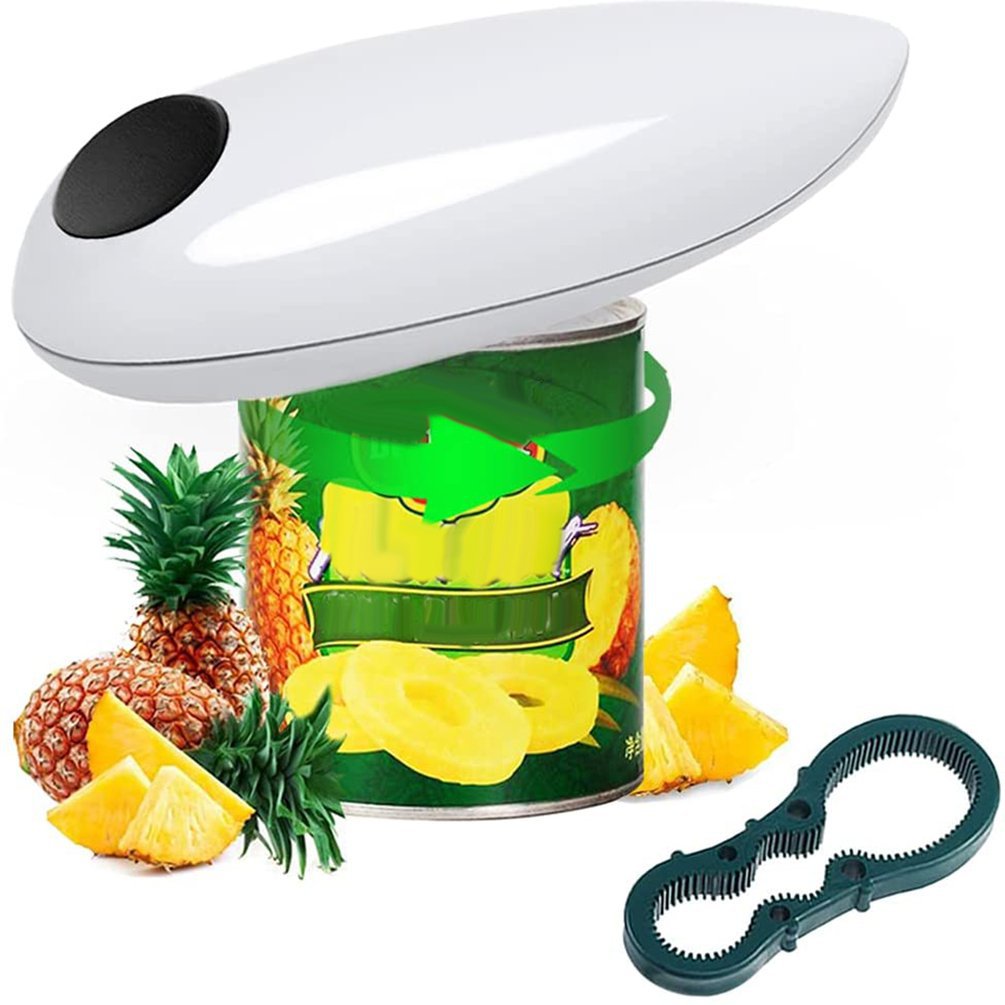 Automatic can opener Electric jar opener eight-word bottle opener Multi-function red wine opener