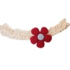 Children's knitted headband, elastic hair accessory, 2021 collection, Korean style, flowered, wholesale