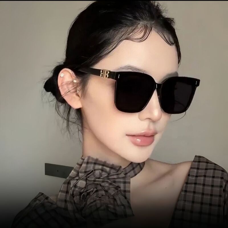 Gm High-End Sunglasses for Women, Large Frame, Make the Face Look Smaller, 2026 New Model, Uv Protection, Driving Sunglasses for Men