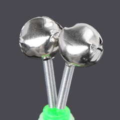 Fishing bell alarm, plastic simple double-ring sea pole small bell, fishing gear and small accessories bell wholesale