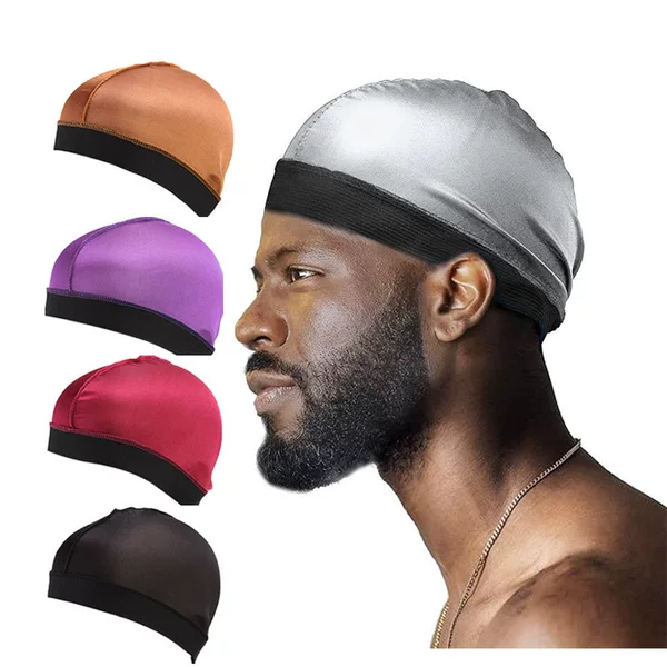 Simulated Silk Base Hat, Wig Hat, Wide-Brimmed Elastic Pirate Hat, Baotou Hat, Turban Hat, Cross-Border Hat
