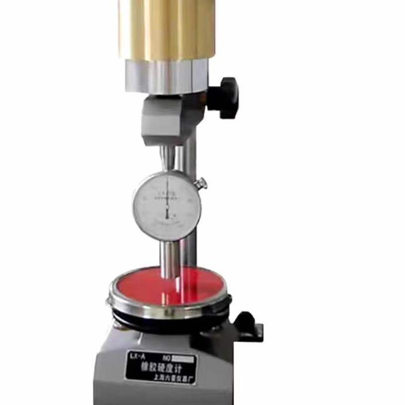 高硬度橡胶硬度计 上海六菱 LX-D 邵氏硬度计 整套带机架
