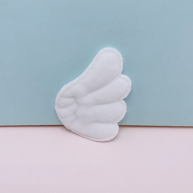 Ultrasónico en relieve lindo Ángel alas broche DIY accesorios de la joyería accesorios ropa en stock al por mayor